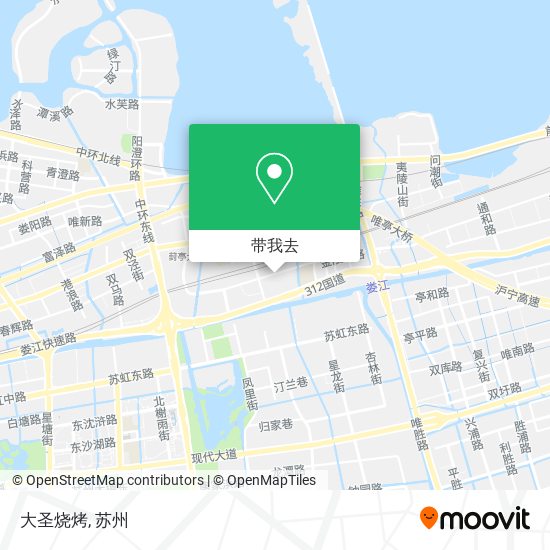 大圣烧烤地图