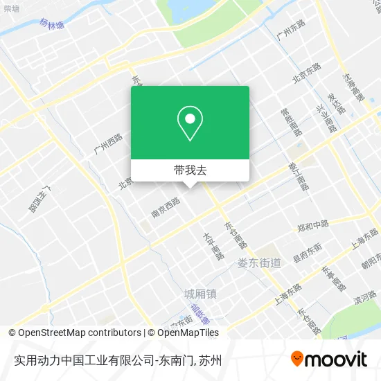 实用动力中国工业有限公司-东南门地图