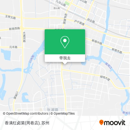 香满红卤菜(周巷店)地图