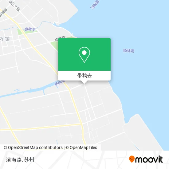 滨海路地图