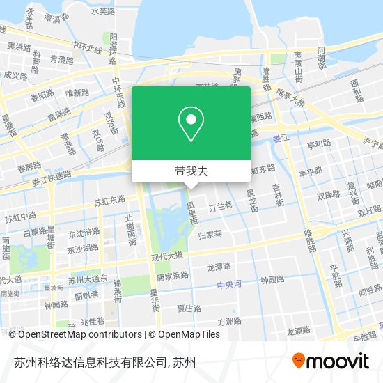 苏州科络达信息科技有限公司地图