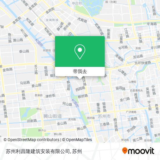 苏州利昌隆建筑安装有限公司地图