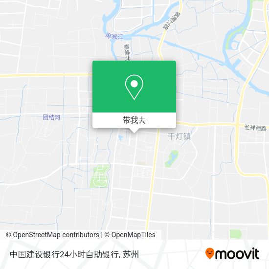 中国建设银行24小时自助银行地图