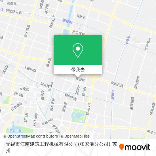 无锡市江南建筑工程机械有限公司(张家港分公司)地图