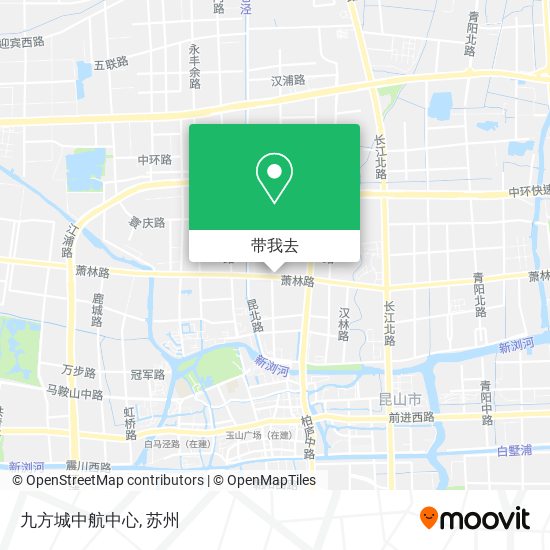 九方城中航中心地图