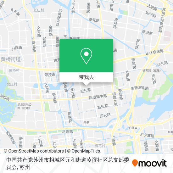 中国共产党苏州市相城区元和街道凌滨社区总支部委员会地图