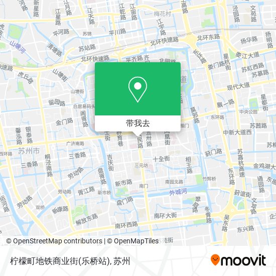 柠檬町地铁商业街(乐桥站)地图