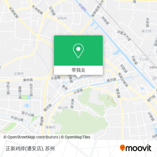 正新鸡排(通安店)地图
