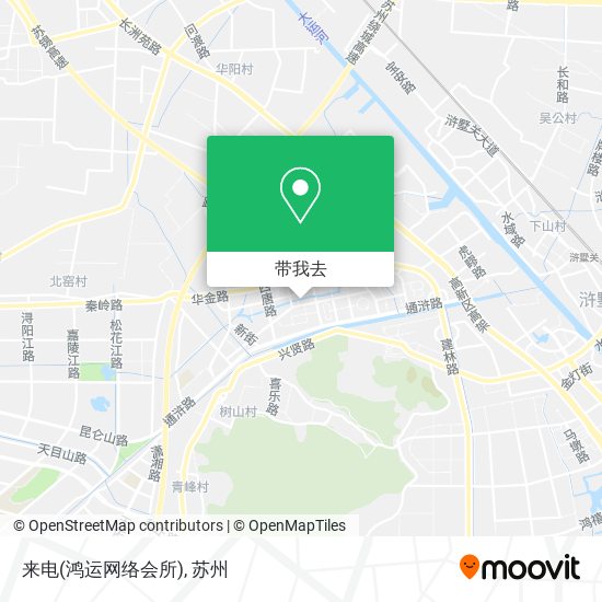 来电(鸿运网络会所)地图