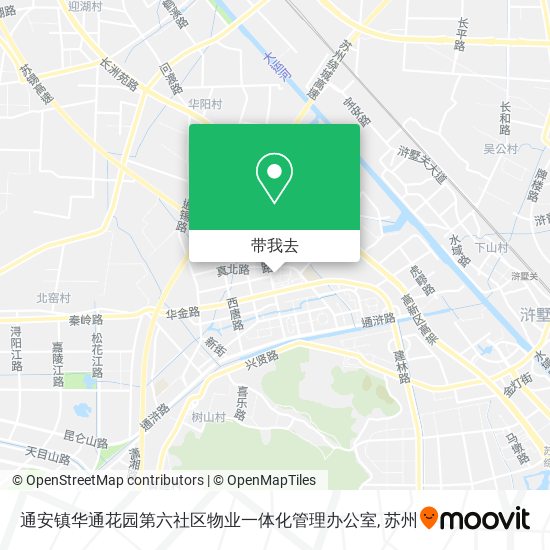通安镇华通花园第六社区物业一体化管理办公室地图