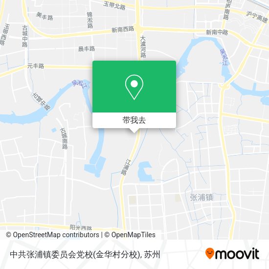 中共张浦镇委员会党校(金华村分校)地图
