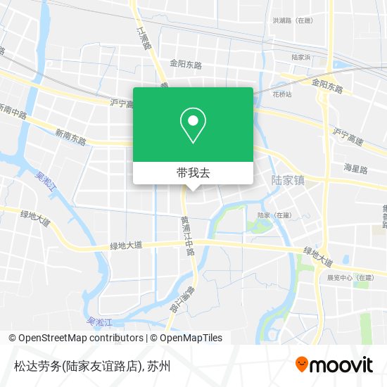 松达劳务(陆家友谊路店)地图