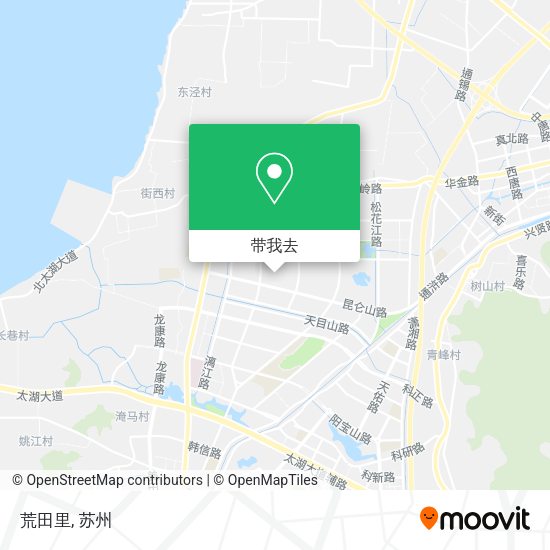 荒田里地图