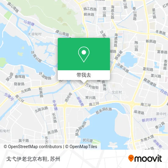 戈弋伊老北京布鞋地图