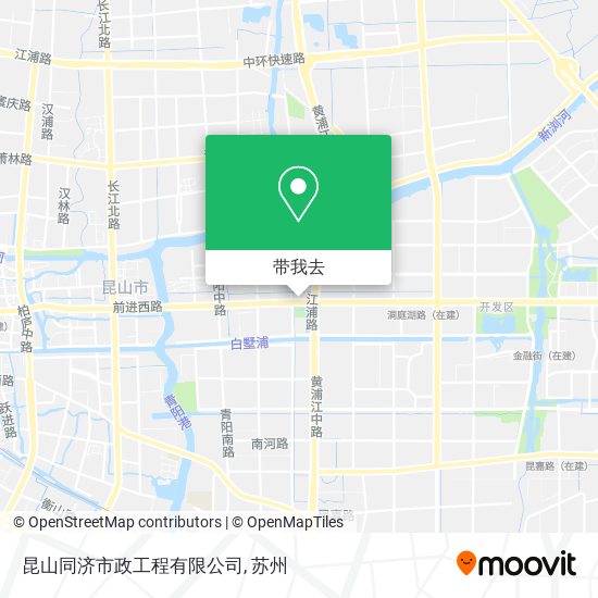 昆山同济市政工程有限公司地图