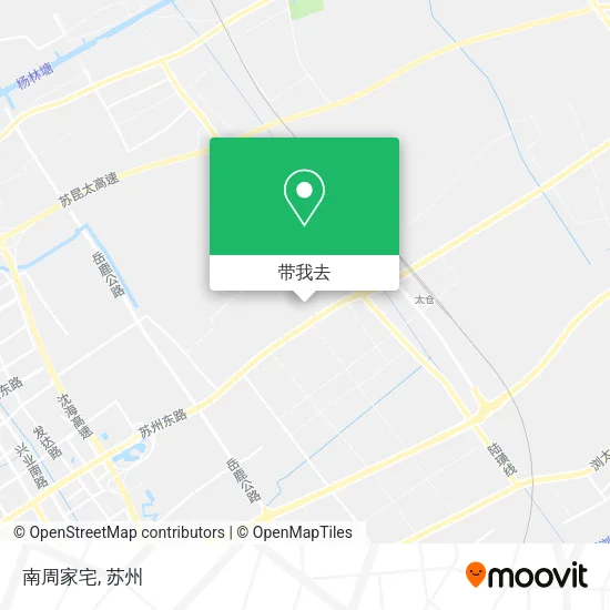 南周家宅地图