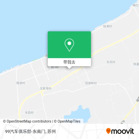 99汽车俱乐部-东南门地图