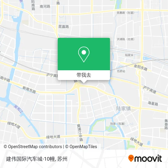 建伟国际汽车城-10幢地图