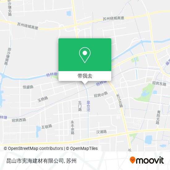 昆山市宪海建材有限公司地图