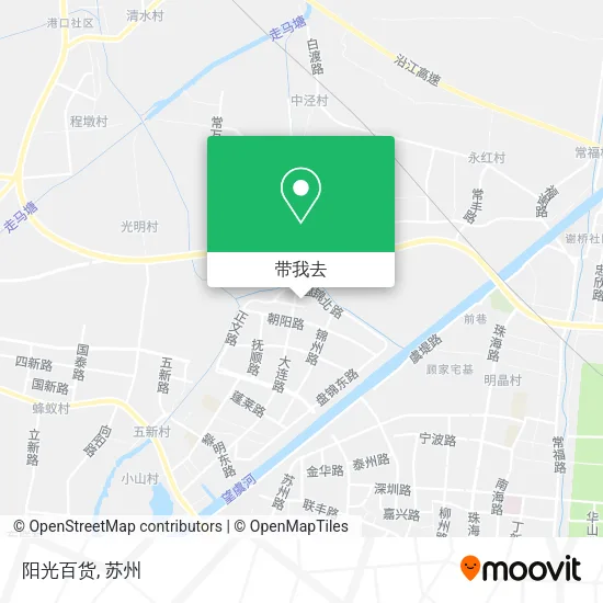 阳光百货地图