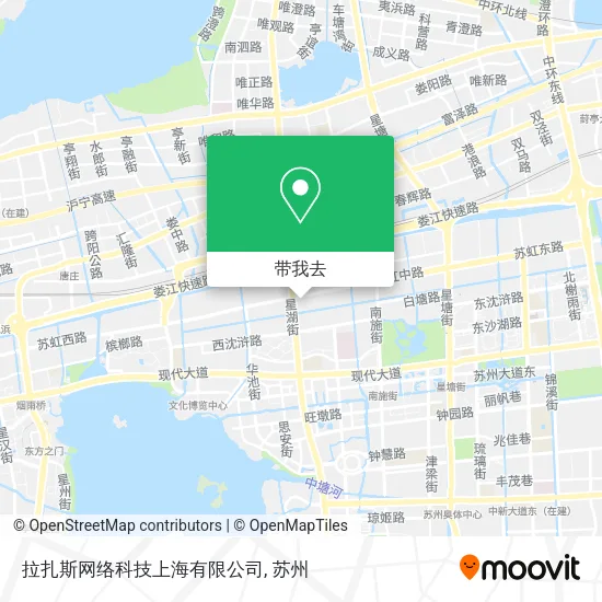 拉扎斯网络科技上海有限公司地图