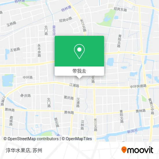 淳华水果店地图