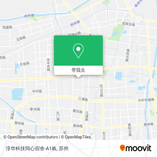 淳华科技同心宿舍-A1栋地图