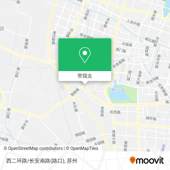 西二环路/长安南路(路口)地图
