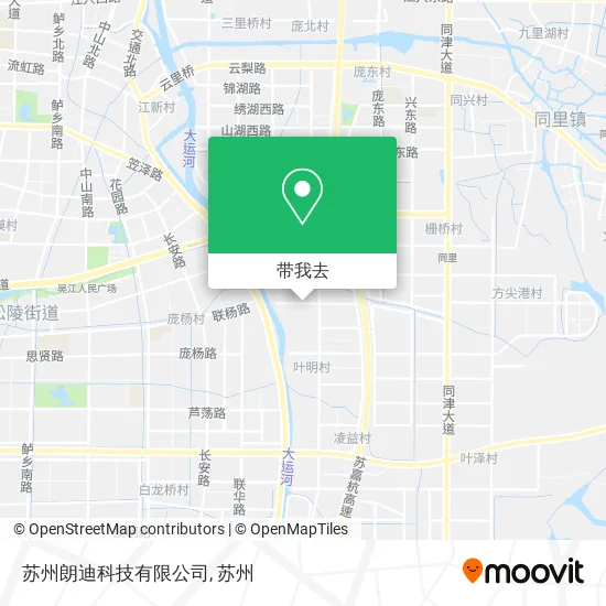 苏州朗迪科技有限公司地图