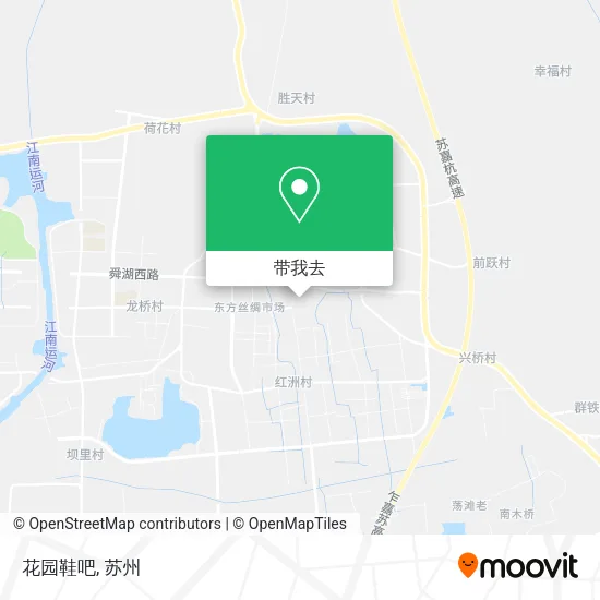 花园鞋吧地图