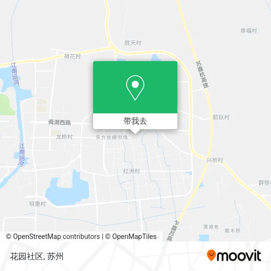 花园社区地图