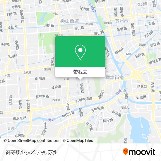 高等职业技术学校地图