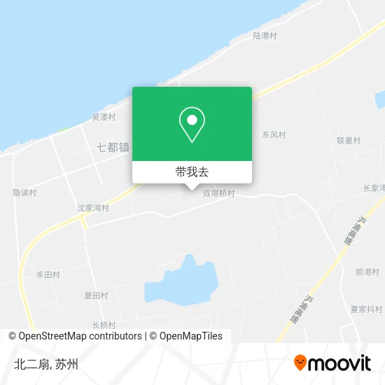 北二扇地图