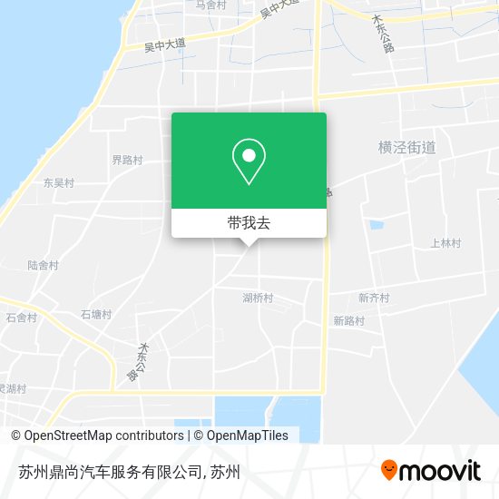 苏州鼎尚汽车服务有限公司地图
