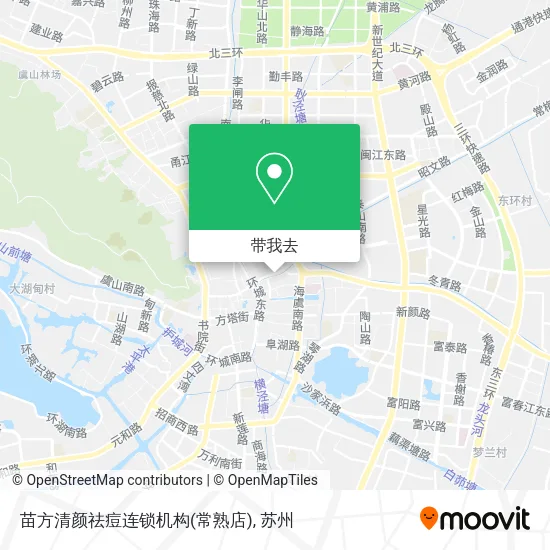 苗方清颜祛痘连锁机构(常熟店)地图