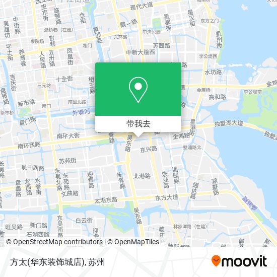 方太(华东装饰城店)地图