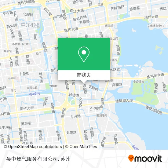 吴中燃气服务有限公司地图