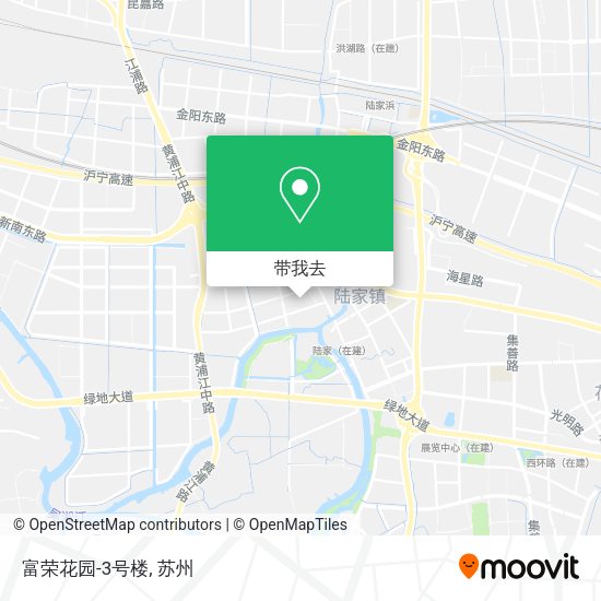 富荣花园-3号楼地图