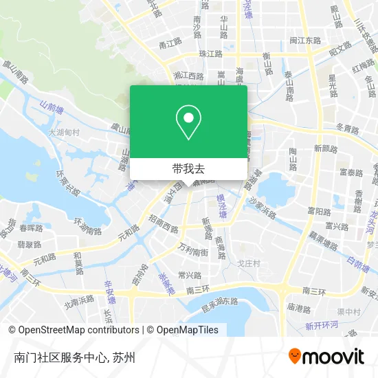 南门社区服务中心地图