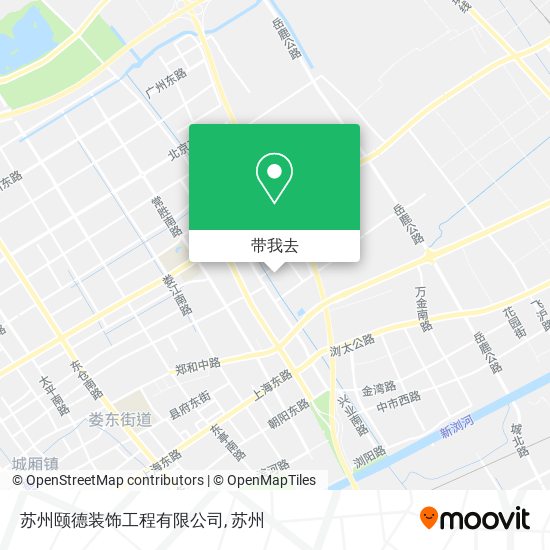 苏州颐德装饰工程有限公司地图