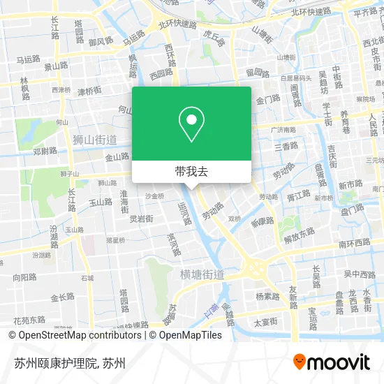 苏州颐康护理院地图