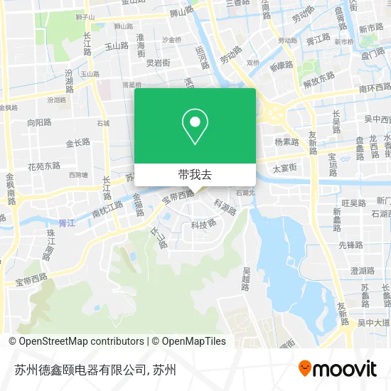 苏州德鑫颐电器有限公司地图