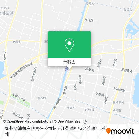 扬州柴油机有限责任公司扬子江柴油机特约维修厂地图