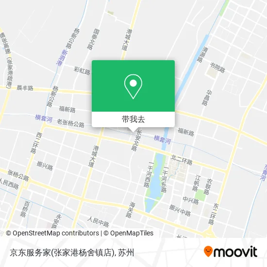 京东服务家(张家港杨舍镇店)地图