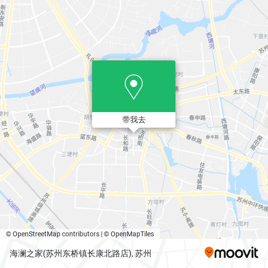 海澜之家(苏州东桥镇长康北路店)地图