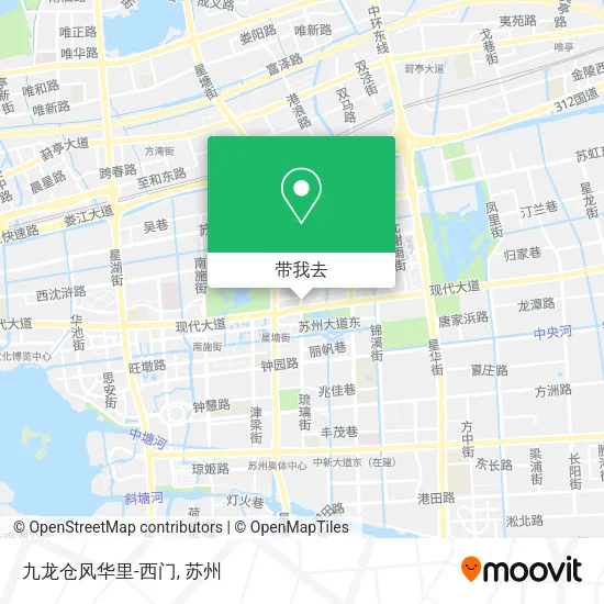 九龙仓风华里-西门地图