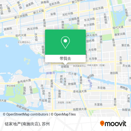 链家地产(南施街店)地图