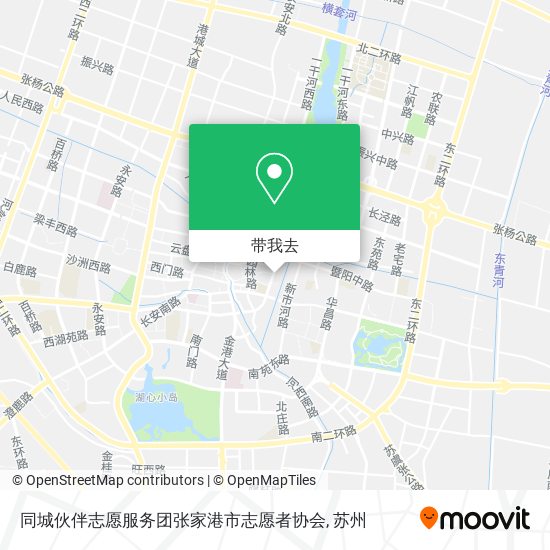 同城伙伴志愿服务团张家港市志愿者协会地图