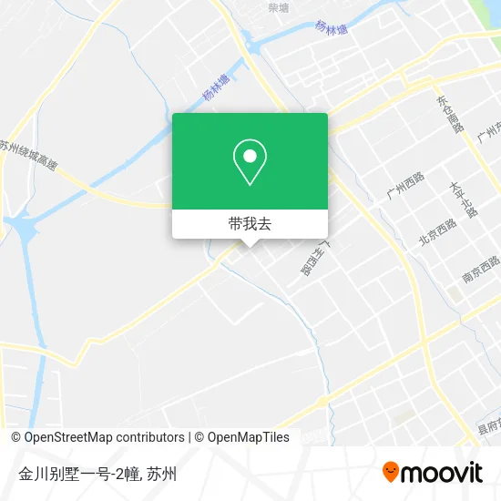 金川别墅一号-2幢地图