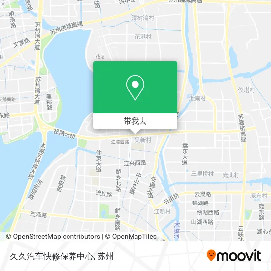 久久汽车快修保养中心地图